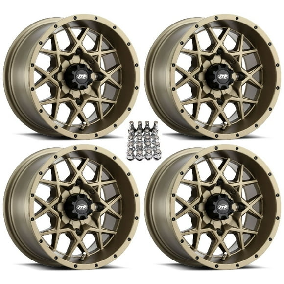 ITP Hurricane ATV Wheels/Rims Bronze 14" Can-Am Commander Maverick Renegade Outlander Defender
