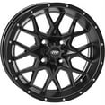 thumbnail image 1 of ITP Hurricane Matte Black ATV Wheel Rear 12x7 4/110 (2+5) [12RB111], 1 of 2