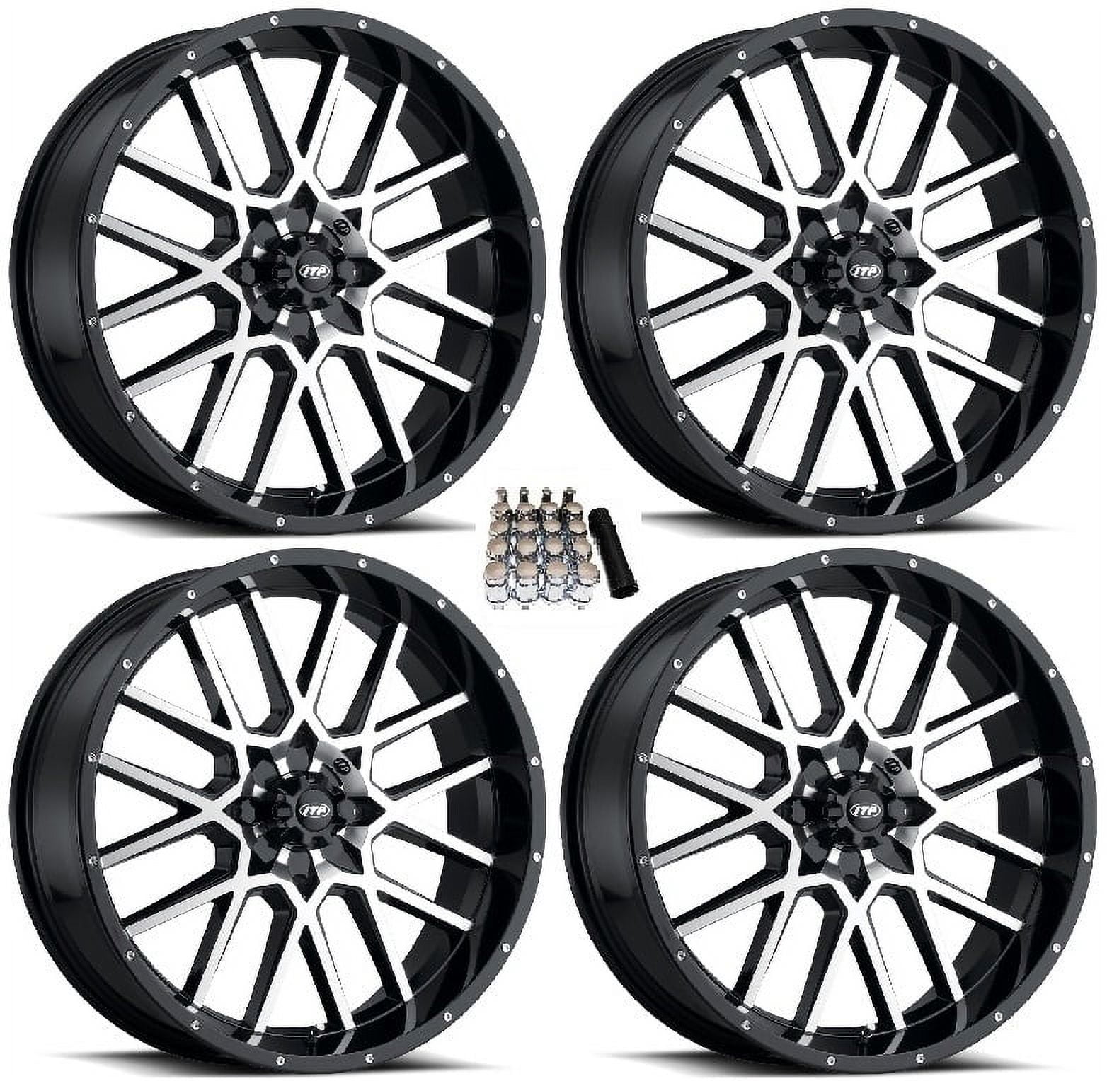 ITP Hurricane UTV Wheels/Rims Machined 20