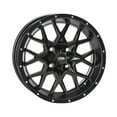 thumbnail image 1 of ITP Hurricane Wheel 15x7 4.0 + 3.0 Matte Black 4/156 Compatible With Polaris RANGER RZR XP 1000 DYNAMIX Edit. 2019, 1 of 1