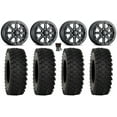 thumbnail image 1 of ITP Inertia Bdlk 14" Wheels Bk +40mm 28" ATX470 Tires Sportsman 550 850 1000, 1 of 4