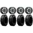thumbnail image 1 of ITP Inertia Bdlk 14" Wheels Bk +40mm 28" Carnivore Tires Sportsman 550 850 1000, 1 of 4