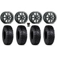 thumbnail image 1 of ITP Inertia Bdlk 14" Wheels Bk +40mm 30" Intersect Tires Sportsman RZR Ranger, 1 of 4