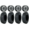 thumbnail image 1 of ITP Inertia Bdlk 15" Wheels Bk +40mm 32" Klever X/T Tires Kawasaki Mule Pro FXT, 1 of 4