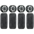 thumbnail image 1 of ITP Inertia Bdlk 15" Wheels Bk +40mm 32" Regulator Tires Sportsman RZR Ranger, 1 of 4
