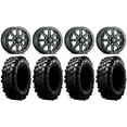 thumbnail image 1 of ITP Inertia Bdlk 15" Wheels Bk +40mm 35" Carnivore Tires Sportsman RZR Ranger, 1 of 4