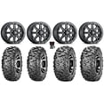 thumbnail image 1 of ITP Inertia Beadlock 14" Wheels Bk +40mm 29" BigHorn Tires Sportsman RZR Ranger, 1 of 5