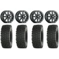 thumbnail image 1 of ITP Inertia Beadlock 14" Wheels Bk +40mm 30" BDC Tires Sportsman RZR Ranger, 1 of 4
