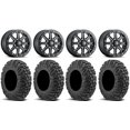 thumbnail image 1 of ITP Inertia Beadlock 14" Wheels Bk +40mm 32" MotoVator Tires Kawasaki Teryx Mule, 1 of 4