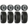 thumbnail image 1 of ITP Inertia Beadlock 14" Wheels Bk +40mm 32" XC450 Tires Sportsman RZR Ranger, 1 of 4