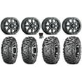 thumbnail image 1 of ITP Inertia Beadlock 14" Wheels Black +40mm 29" BigHorn Tires Can-Am Commander Maverick Renegade Outlander Defender, 1 of 5