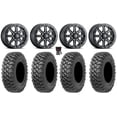 thumbnail image 1 of ITP Inertia Beadlock 14" Wheels Black +40mm 30" Alpha Tires Can-Am Maverick X3 / Honda Pioneer 1000 / Talon, 1 of 4