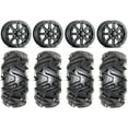 thumbnail image 1 of ITP Inertia Beadlock 14" Wheels Black +40mm 30" Moto MTC Tires Polaris RZR XP 1000 / PRO XP / Ranger XP 900/1000, 1 of 4