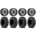 thumbnail image 1 of ITP Inertia Beadlock 14" Wheels Black +40mm 30" MotoVator Tires Can-Am Commander Maverick Renegade Outlander Defender, 1 of 4