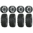 thumbnail image 1 of ITP Inertia Beadlock 14" Wheels Black +40mm 30" Roctane T4 Tires Polaris RZR XP 1000 / PRO XP / Ranger XP 900/1000, 1 of 4