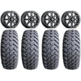thumbnail image 1 of ITP Inertia Beadlock 14" Wheels Black +40mm 31" MotoHammer Tires Can-Am Commander Maverick Renegade Outlander Defender, 1 of 4