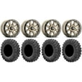 thumbnail image 1 of ITP Inertia Beadlock 14" Wheels Bronze +40mm 30" MotoRavage Tires Polaris RZR XP 1000 / PRO XP / Ranger XP 900/1000, 1 of 4