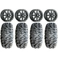 thumbnail image 1 of ITP Inertia Beadlock 15" Wheels Bk +40mm 31" MotoClaw Tires Sportsman RZR Ranger, 1 of 4