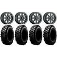 thumbnail image 1 of ITP Inertia Beadlock 15" Wheels Bk +40mm 32" Carnivore Tires Kawasaki Teryx Mule, 1 of 4