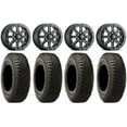 thumbnail image 1 of ITP Inertia Beadlock 15" Wheels Bk +40mm 35" BFG KM3 Tires Sportsman RZR Ranger, 1 of 4