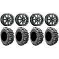 thumbnail image 1 of ITP Inertia Beadlock 15" Wheels Black +40mm 30" Bogger Tires Can-Am Commander Maverick Renegade Outlander Defender, 1 of 4