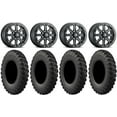 thumbnail image 1 of ITP Inertia Beadlock 15" Wheels Black +40mm 30" MotoRally Tires Polaris RZR XP 1000 / PRO XP / Ranger XP 900/1000, 1 of 4