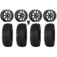 thumbnail image 1 of ITP Inertia Beadlock 15" Wheels Black +40mm 32" Roctane STX Tires Can-Am Commander Maverick Renegade Outlander Defender, 1 of 4