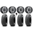 thumbnail image 1 of ITP Inertia Beadlock 15" Wheels Black +40mm 35" RocScraper Tires Can-Am Commander Maverick Renegade Outlander Defender, 1 of 4