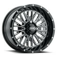 thumbnail image 1 of ITP Momentum 14x7 ATV/UTV Wheel - Gloss Black/Milled (4/156) +30mm [1422736731B], 1 of 2