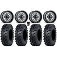 thumbnail image 1 of ITP Momentum 15" Wheels Milled 30" MT911 Tires Kawasaki Mule Pro FXT, 1 of 4