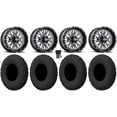 thumbnail image 1 of ITP Momentum 15" Wheels Milled 33" Gripper R/T Tires Sportsman RZR Ranger, 1 of 4