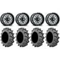 thumbnail image 1 of ITP Momentum 18" Wheels Milled 33x8 (4ply) BKT 171 Tires Polaris RZR XP 1000 / PRO XP / Ranger XP 900/1000, 1 of 4