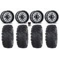 thumbnail image 1 of ITP Momentum 18" Wheels Milled 35" Roctane T4 Tires Can-Am Commander Maverick Renegade Outlander Defender, 1 of 4