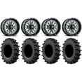 thumbnail image 1 of ITP Momentum 20" Wheels Milled 33" MotoSlayer Tires Sportsman RZR Ranger, 1 of 4