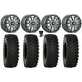 thumbnail image 1 of ITP SD10 Beadlock 15" Wheels Grey 35" ATX470 Tires Polaris RZR Turbo R & Pro R Ranger 1500 Xpedition, 1 of 4
