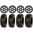 thumbnail image 1 of ITP SS212 12" Wheels Black 25" Rip Saw Tires Honda Rincon Yamaha Rhino Kawasaki Brute Force Suzuki KingQuad, 1 of 4
