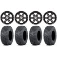 thumbnail image 1 of ITP SS212 12" Wheels Black 26" Terra Hook Tires Honda Foreman Rancher SRA, 1 of 5