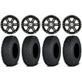thumbnail image 1 of ITP SS212 14" Wheels Black 27" Coyote Tires Yamaha Viking Wolverine YXZ1000R CFMoto ZForce 950 UForce 1000, 1 of 4