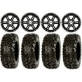 thumbnail image 1 of ITP SS212 14" Wheels Black 28" Rip Saw Tires Sportsman RZR Ranger, 1 of 4