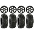 thumbnail image 1 of ITP SS212 14" Wheels Black 28" XC450 Tires Yamaha Viking Wolverine YXZ1000R CFMoto ZForce 950 UForce 1000, 1 of 4