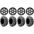 thumbnail image 1 of ITP SS212 14" Wheels Black 30" Bogger Tires Can-Am Commander Maverick Renegade Outlander Defender, 1 of 4