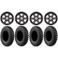 thumbnail image 1 of ITP SS212 14" Wheels Black 30" MotoRally Tires Kawasaki Mule Pro FXT, 1 of 4