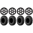 thumbnail image 1 of ITP SS212 14" Wheels Black 30" MotoRavage XL Tires Sportsman 550 850 1000, 1 of 4