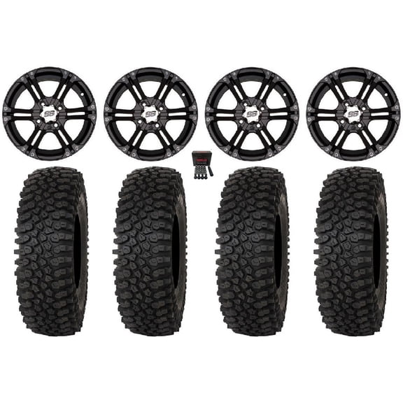 ITP SS212 14" Wheels Black 30" Roctane ST Tires Polaris RZR XP 1000 / PRO XP / Ranger XP 900/1000