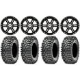 thumbnail image 1 of ITP SS212 14" Wheels Black 30" Roxxzilla 396 Tires Sportsman RZR Ranger, 1 of 4