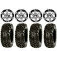 thumbnail image 1 of ITP SS212 14" Wheels Machined 28" Rip Saw Tires Kawasaki Mule Pro FXT, 1 of 4