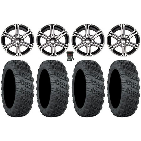 ITP SS212 14" Wheels Machined 28" Versa Cross V3 Tires Sportsman RZR Ranger