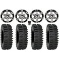 thumbnail image 1 of ITP SS212 14" Wheels Machined 28" XT400 Tires Sportsman RZR Ranger, 1 of 4