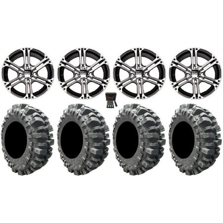 ITP SS212 14" Wheels Machined 30" Bogger Tires Sportsman RZR Ranger