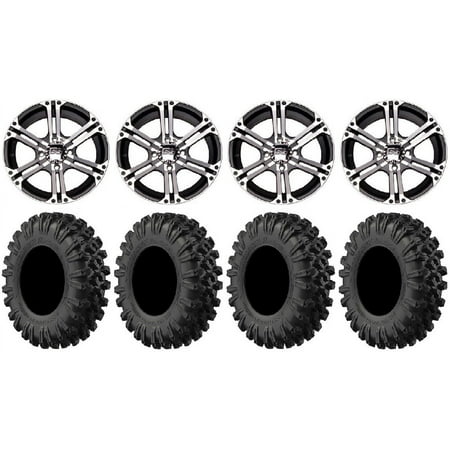 ITP SS212 14" Wheels Machined 30" MotoRavage XL Tires Sportsman RZR Ranger